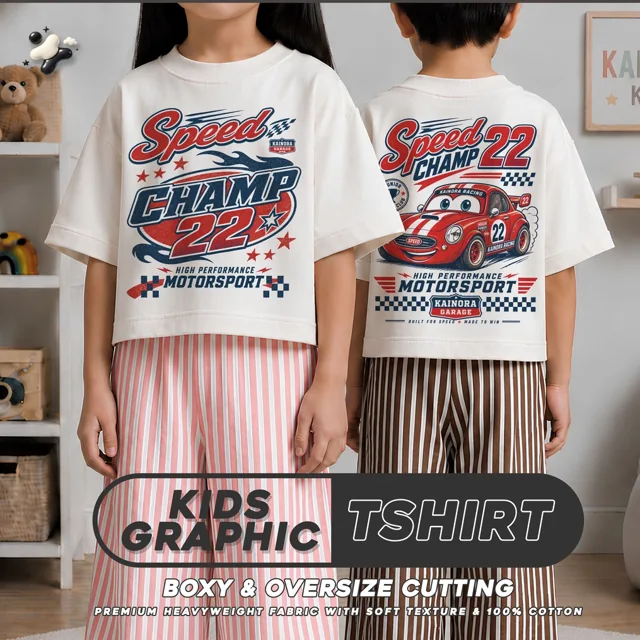Kaos Speed Champ, referensi pemakaian